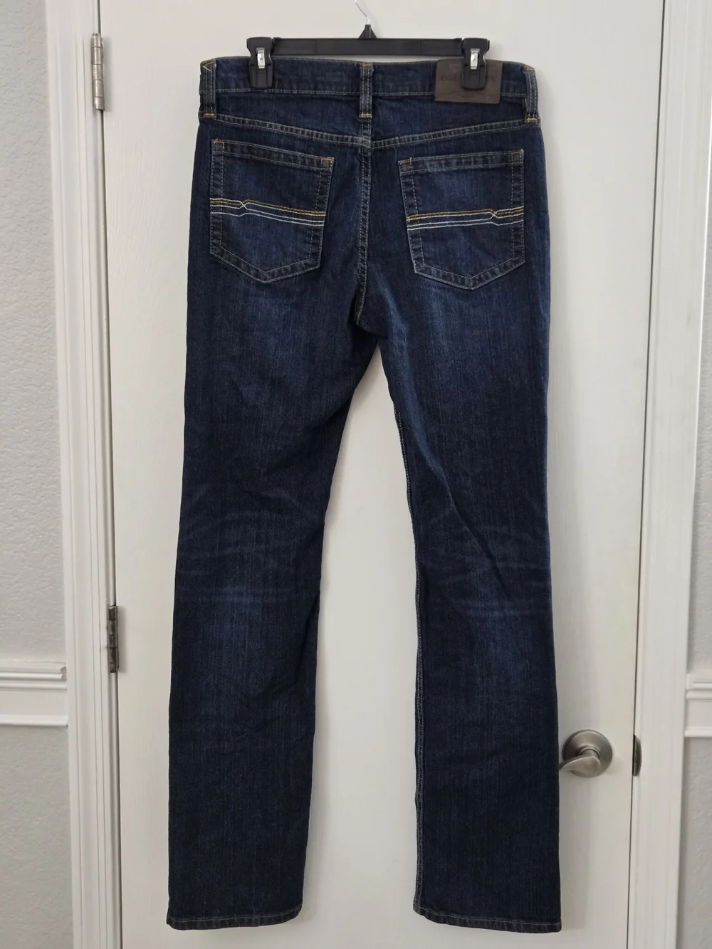 Slim Straight Men’s Jeans in Deep Indigo